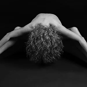 black/white and red gallery image