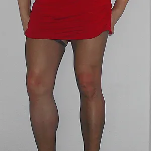 Red Pumps and dress gallery image