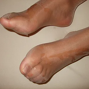 massage with nylonfeets gallery image