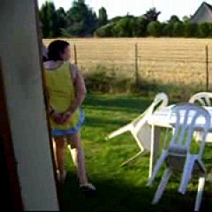 First Image Of fetiblouse's Video - naked under my nylon apron