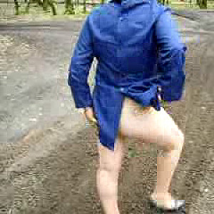 First Image Of fetiblouse's Video - naked under my coat