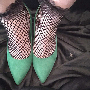 First image of WishGirl's Gallery - Sexy high heels in green