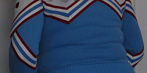 Cheerleaderin in Blau First Thumb Image