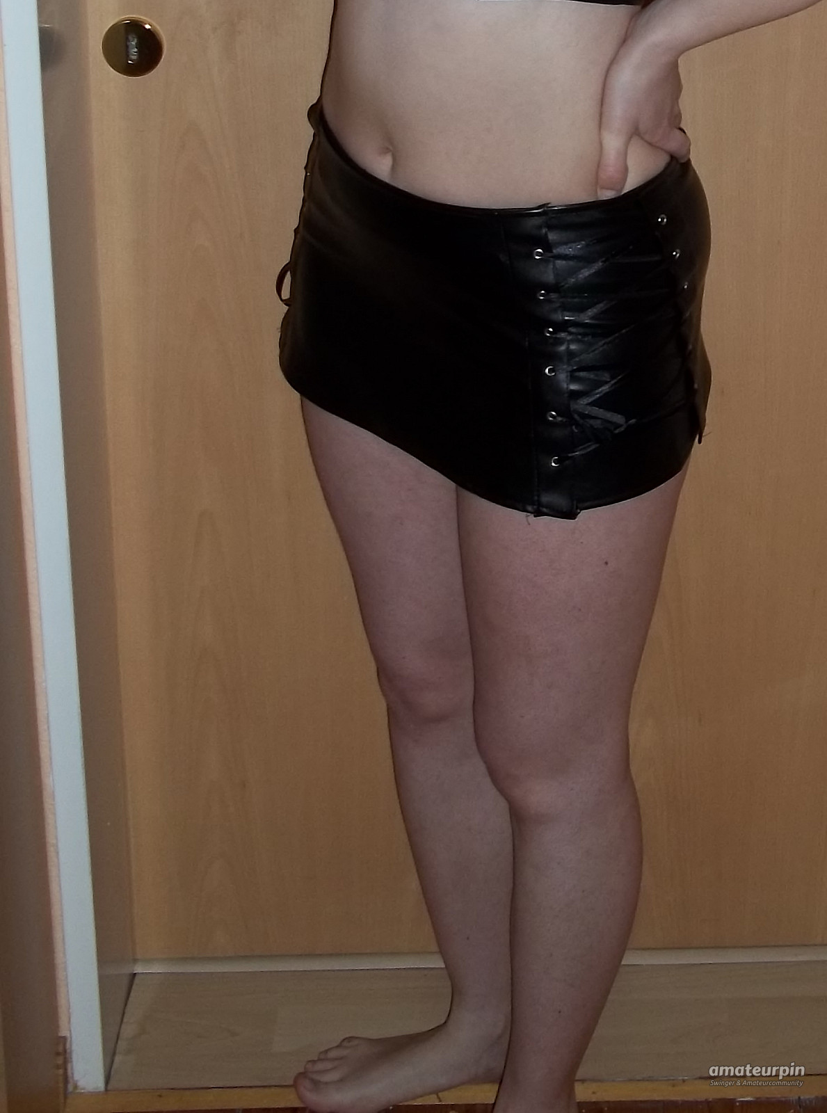 Leather skirt and more gallery image