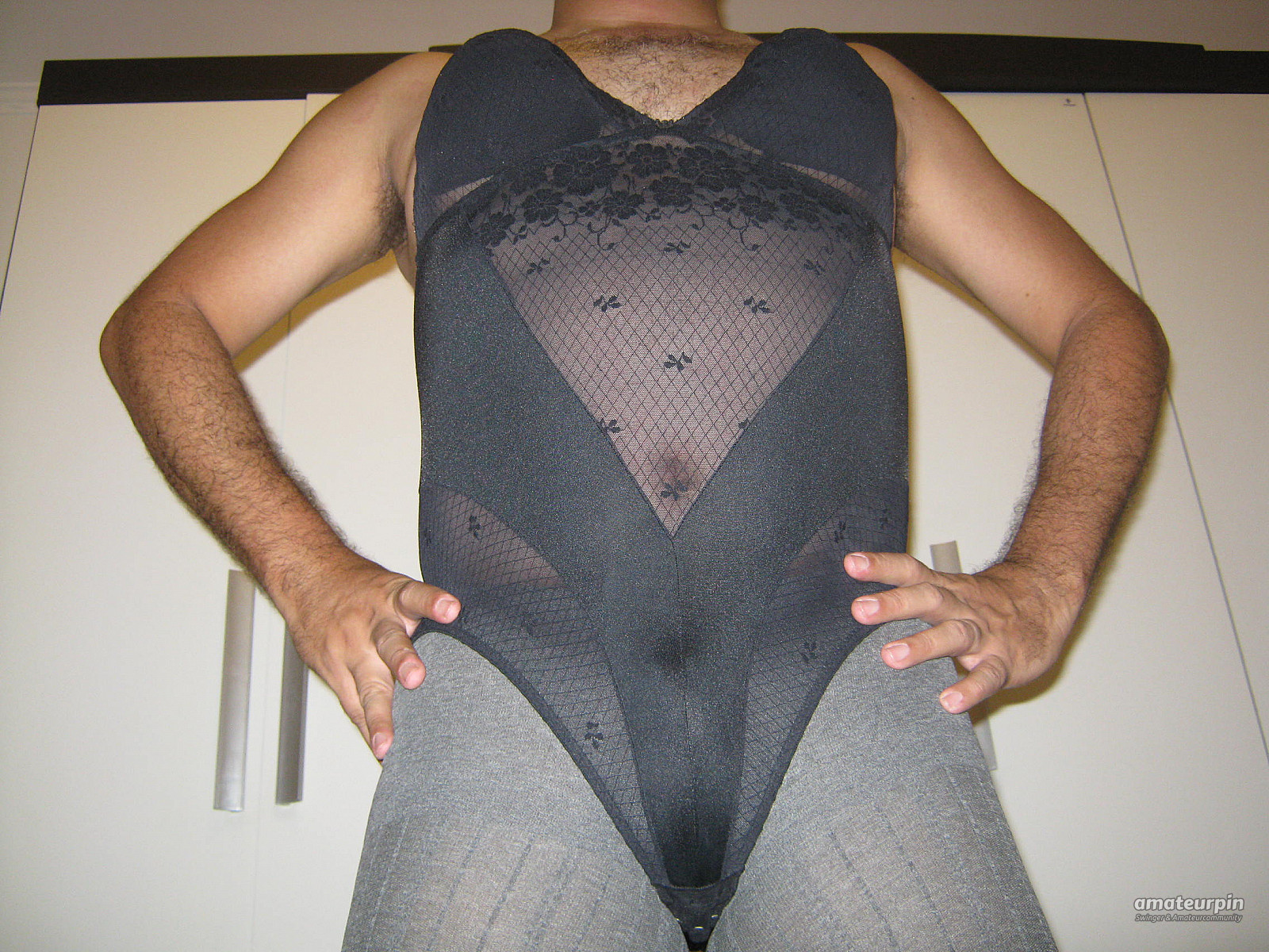 Me wearing a granny pantybriefer. gallery image