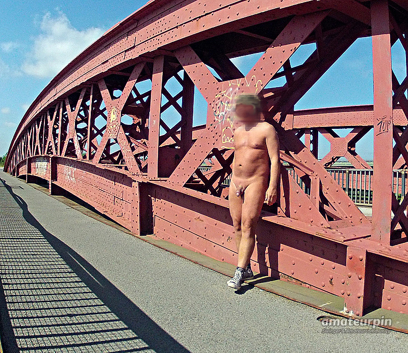 sunbath on the bridge gallery image