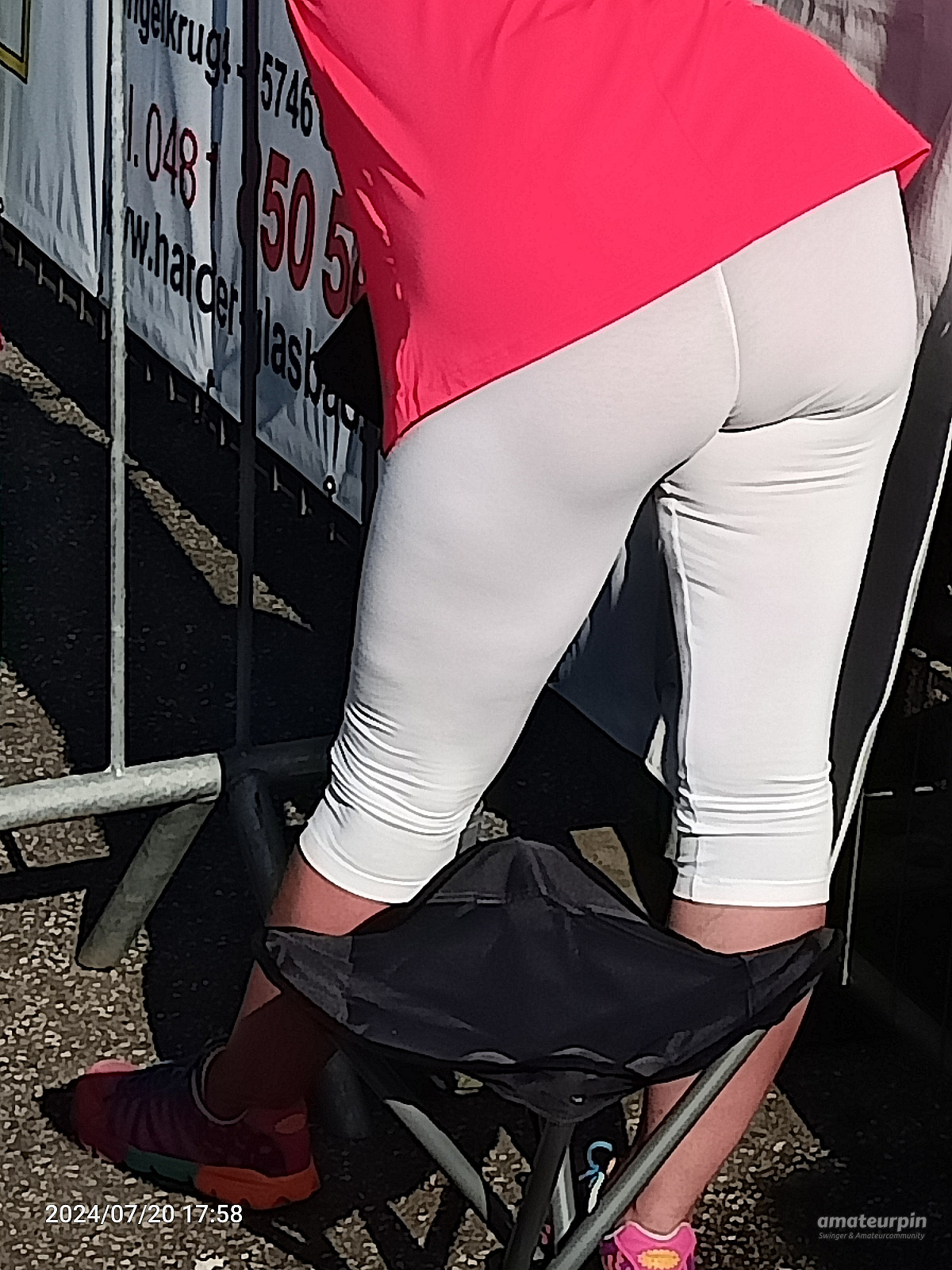 in white leggings gallery image