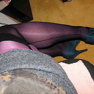 wearing nylons gallery image