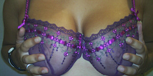 My purple bra....you like? First Thumb Image