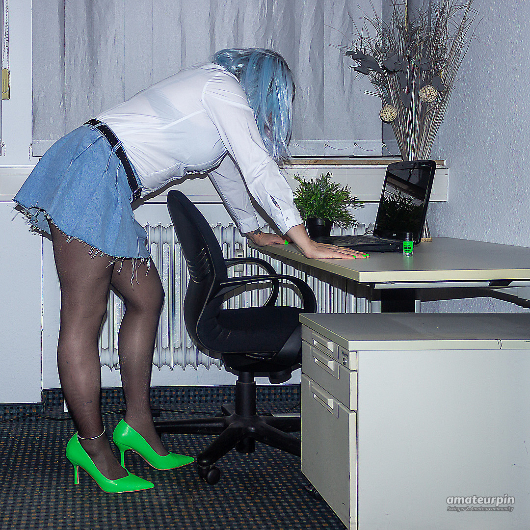 the horny secretary gallery image