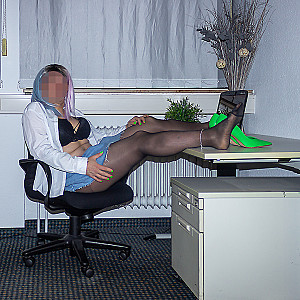 the horny secretary gallery image