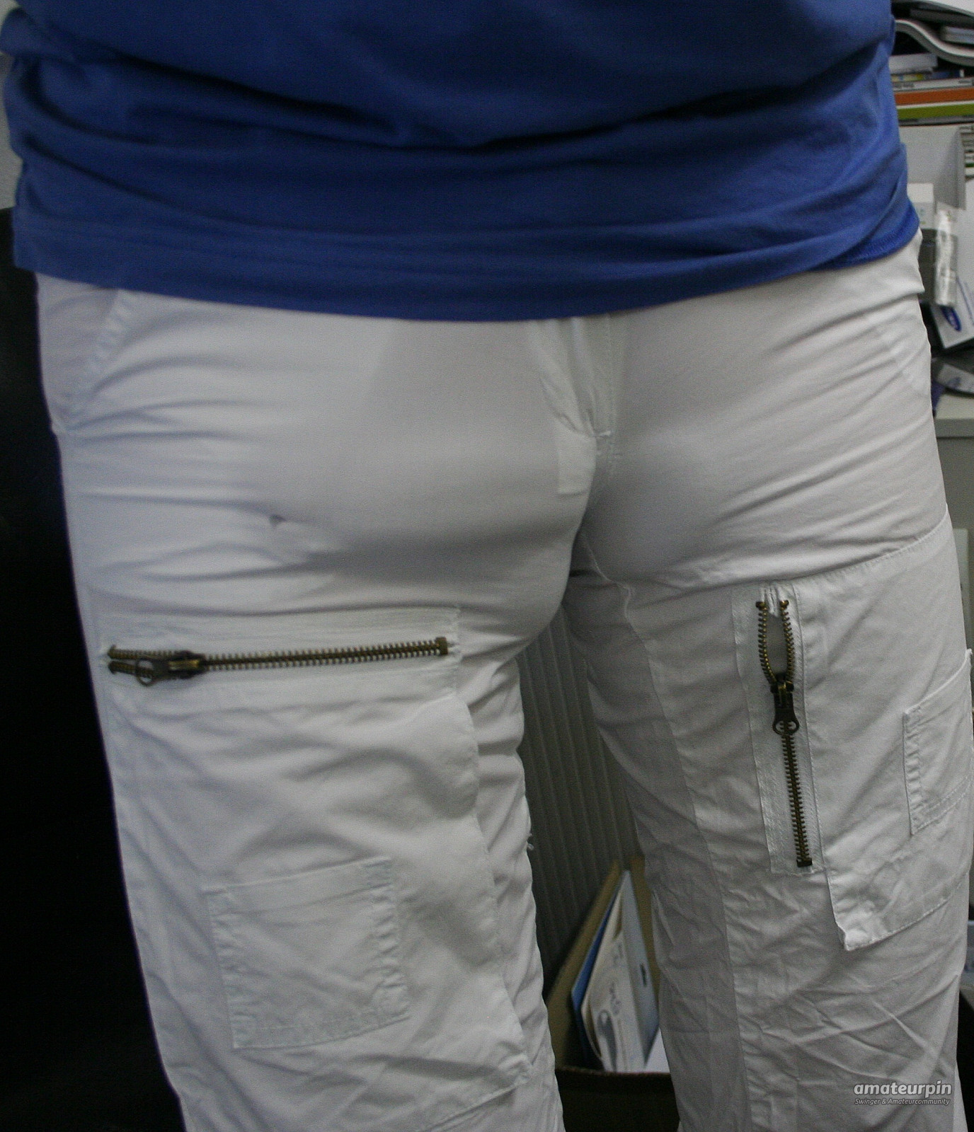 white wet jeans gallery image