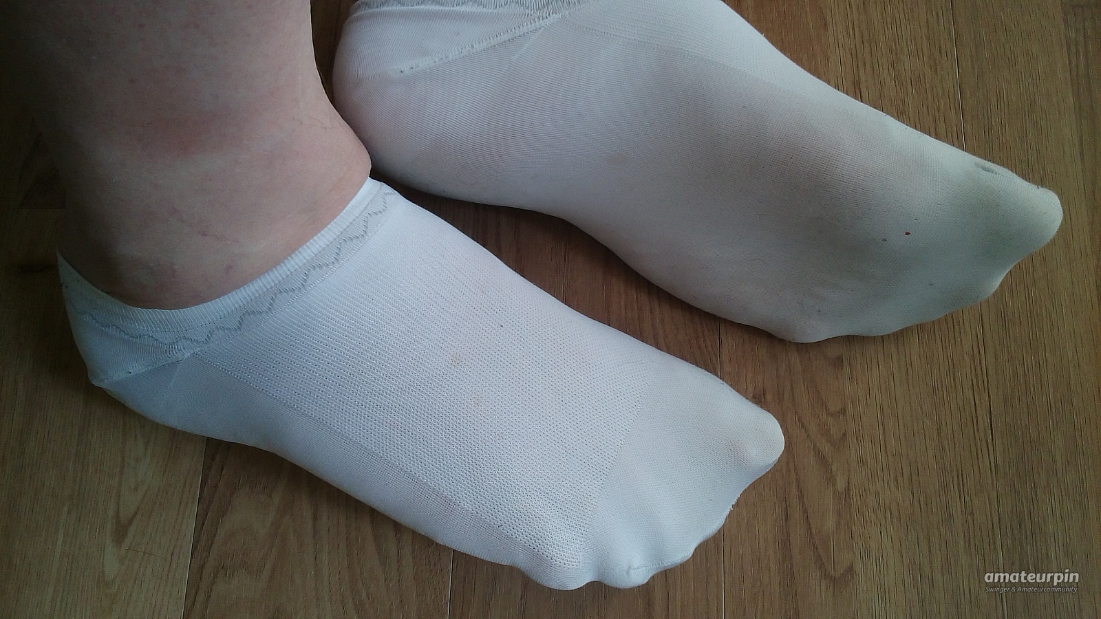 white sneaker socks gallery image