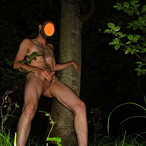 Nackt im Wald Galeriebild