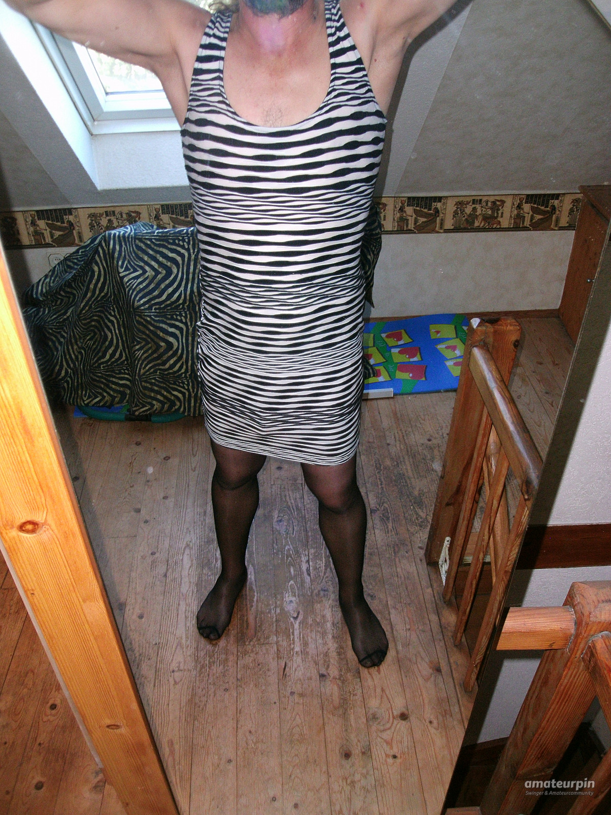 in my wifes dress gallery image