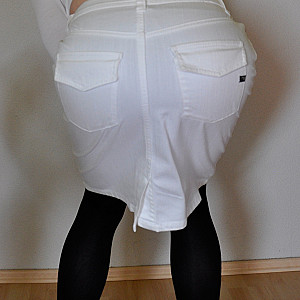 First image of agnellus90's Gallery - Crossdress 8 white skirt and white top