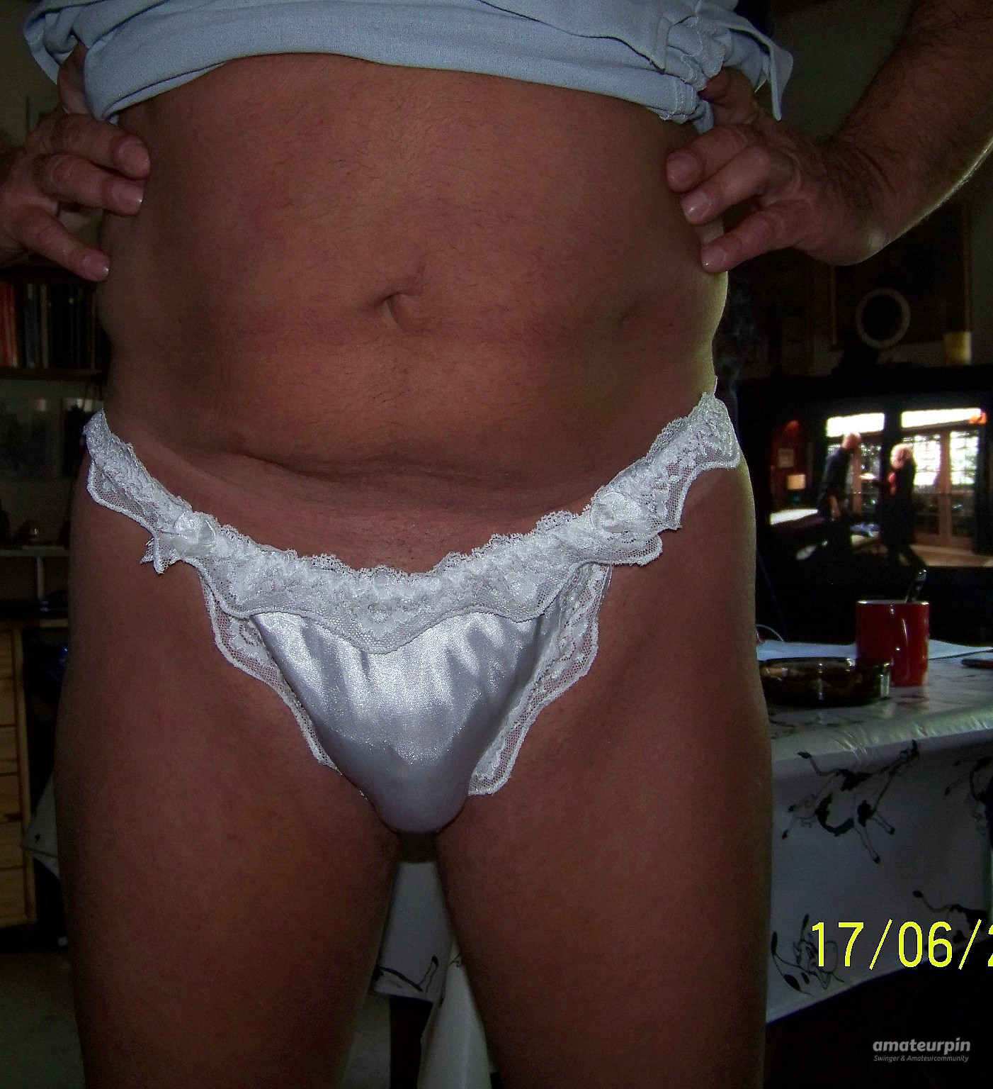 white sissypanty gallery image