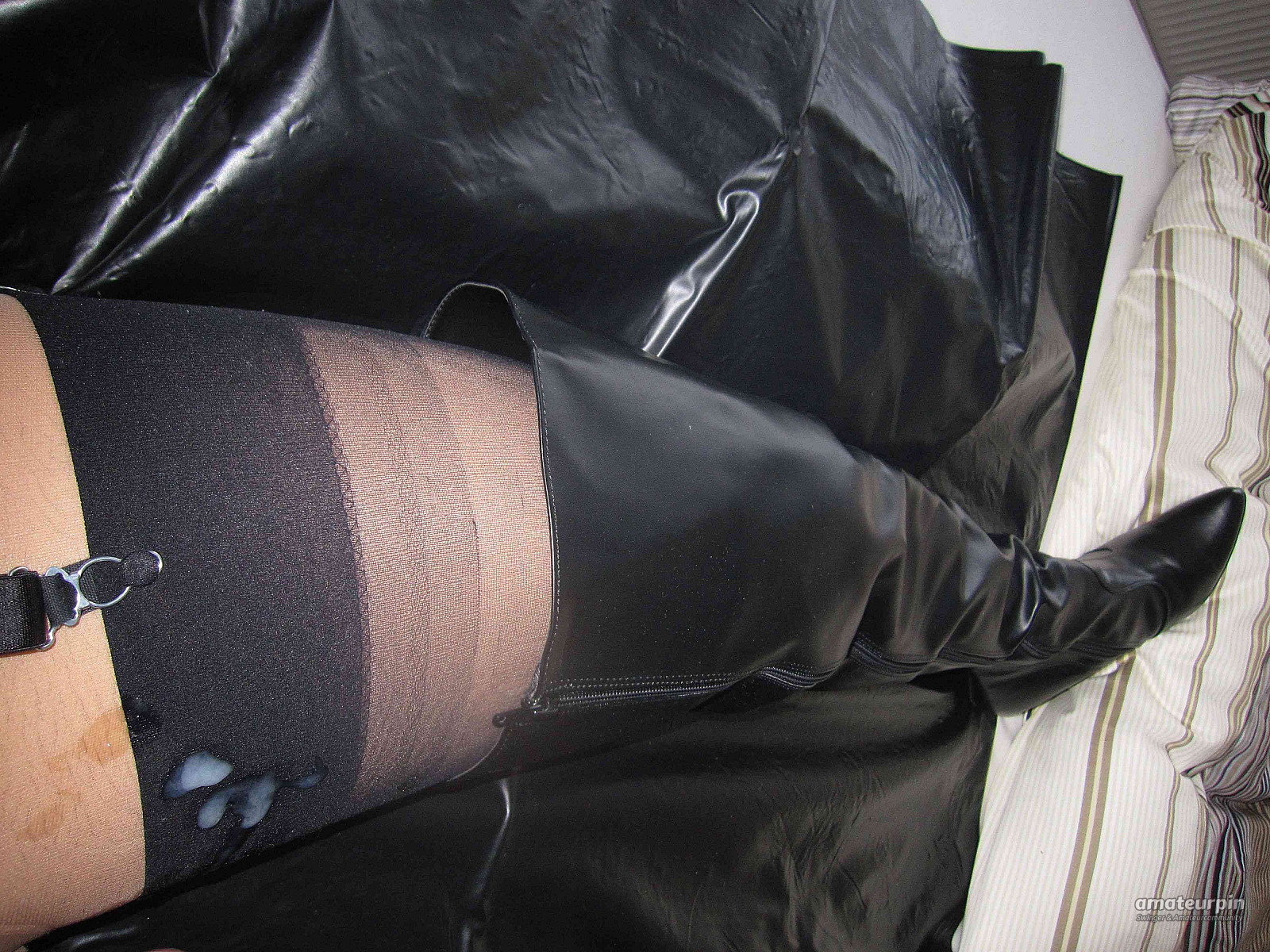 Tease and cum in Thigh-high Boots & Stockings gallery image