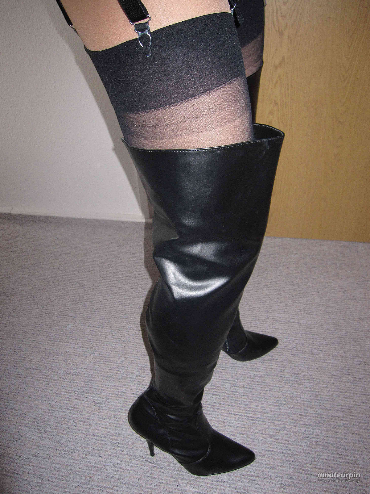 Tease and cum in Thigh-high Boots & Stockings gallery image