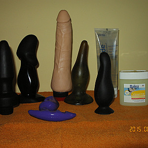 Sex Toys für meine Eier & meine Arschfotze Galerie