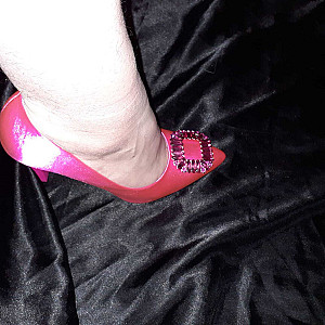 Pinke high heels Galerie