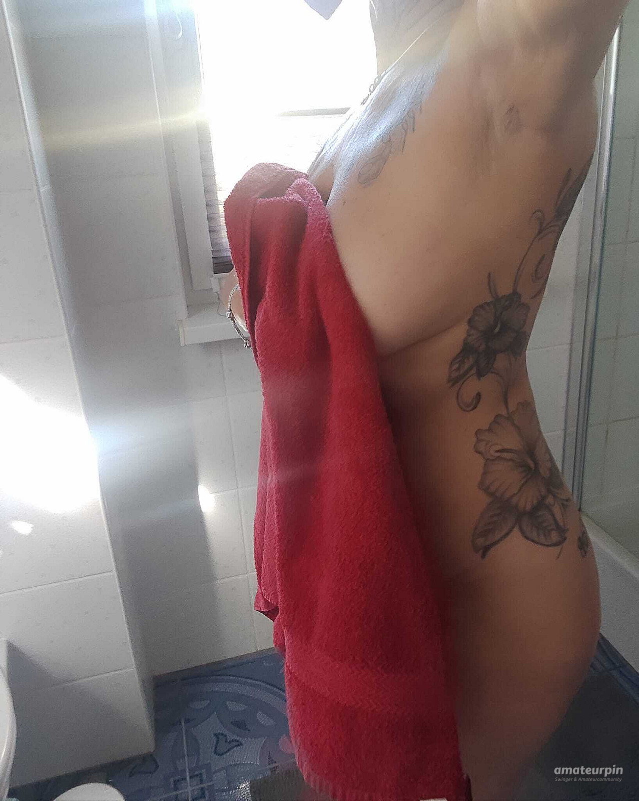 P.Girl taking a shower gallery image