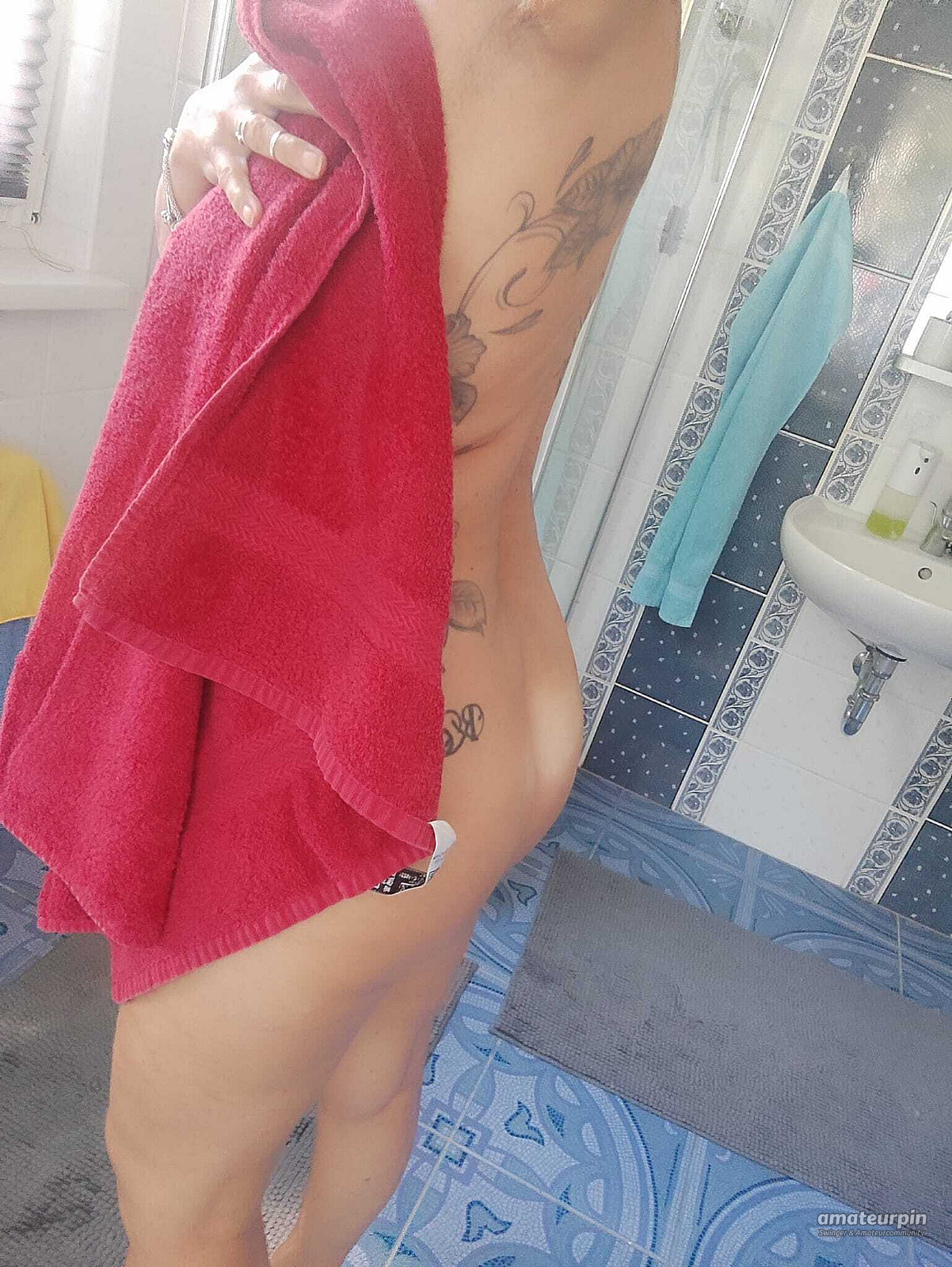 P.Girl taking a shower gallery image