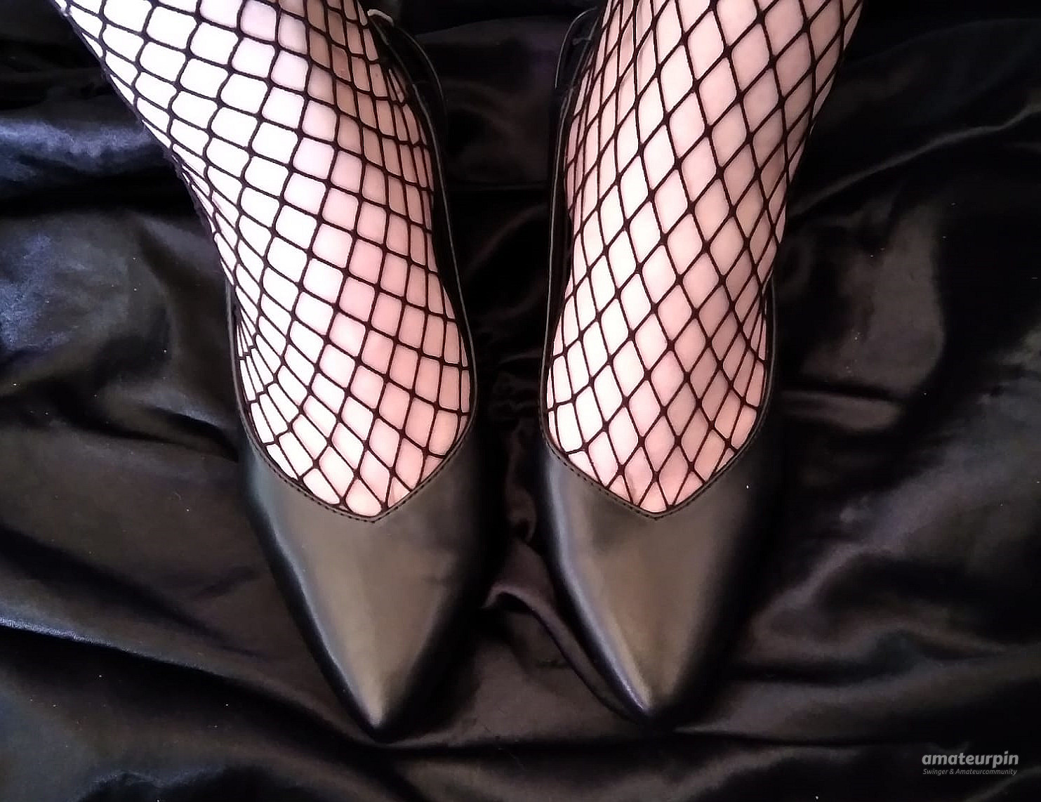 Schwarze High Heels Galeriebild