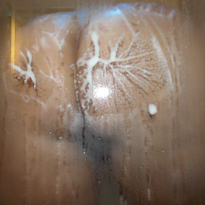 P.girl in der Dusche im Hotel in Grömitz Galerie