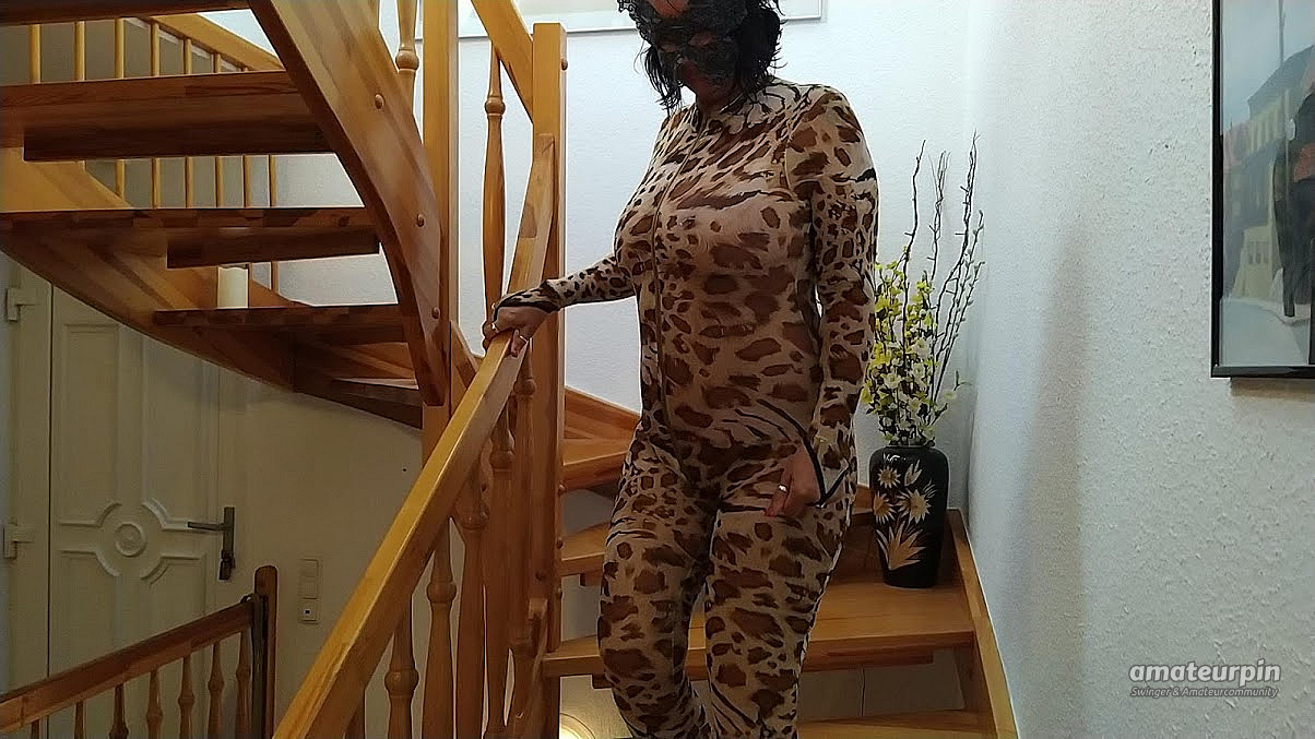 Pgirl in Catsuit Galeriebild