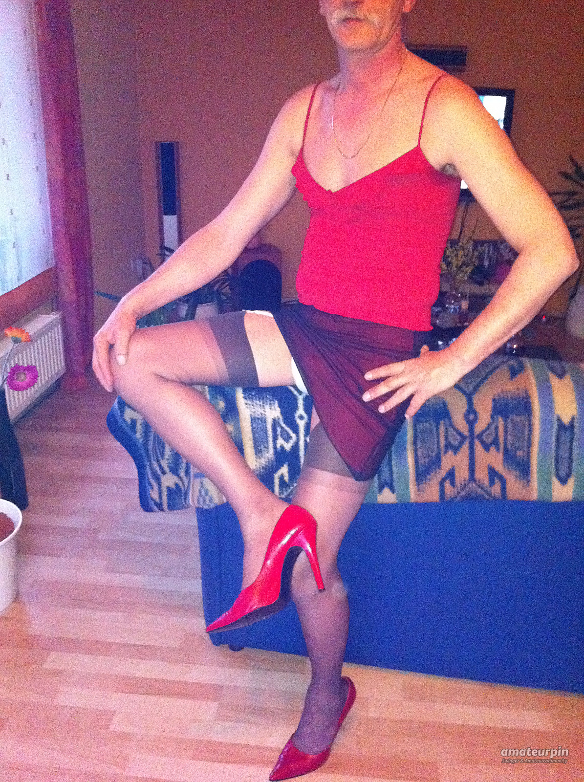 HE in red highheels gallery image