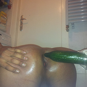 fun with a cucumber gallery image