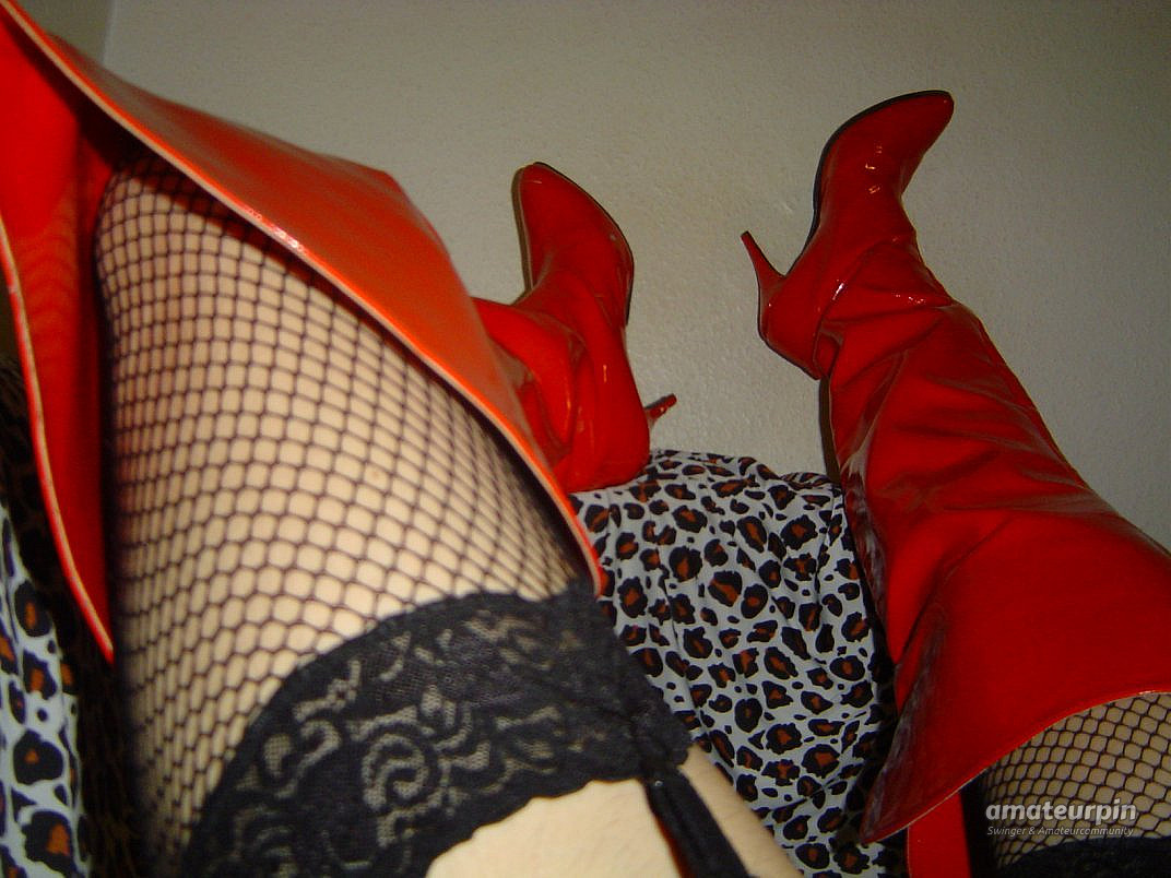 Red boots gallery image