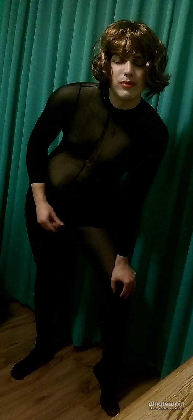 Sarah in catsuit gallery image