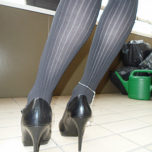 First image of LittleAngelwings's Gallery - new nylons and heels