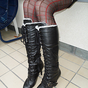 First image of LittleAngelwings's Gallery - Winter boots and nylon