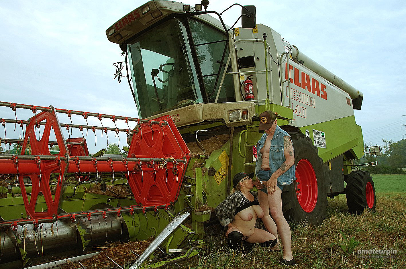 Bei der Ernte war es ganz schön warm. Galeriebild