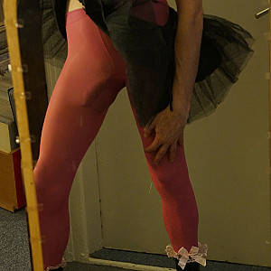 Spiegelbild Pink Pantyhose Galerie