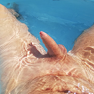 nude in the pool gallery image