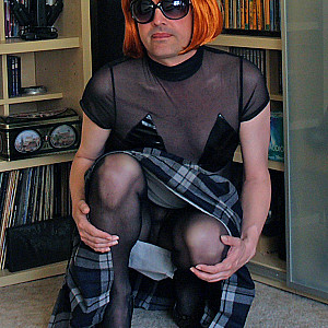 First image of franiusdwt's Gallery - in a checkered skirt