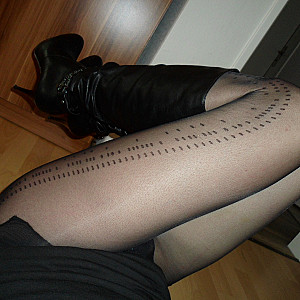 Pantyhose and heels gallery image