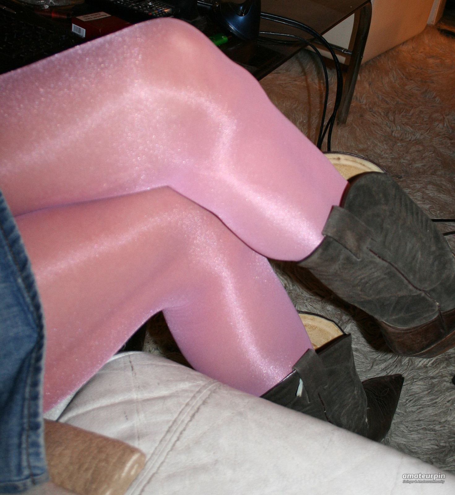 My pink pantyhose gallery image