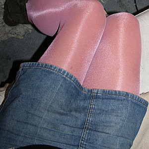 My pink pantyhose gallery image