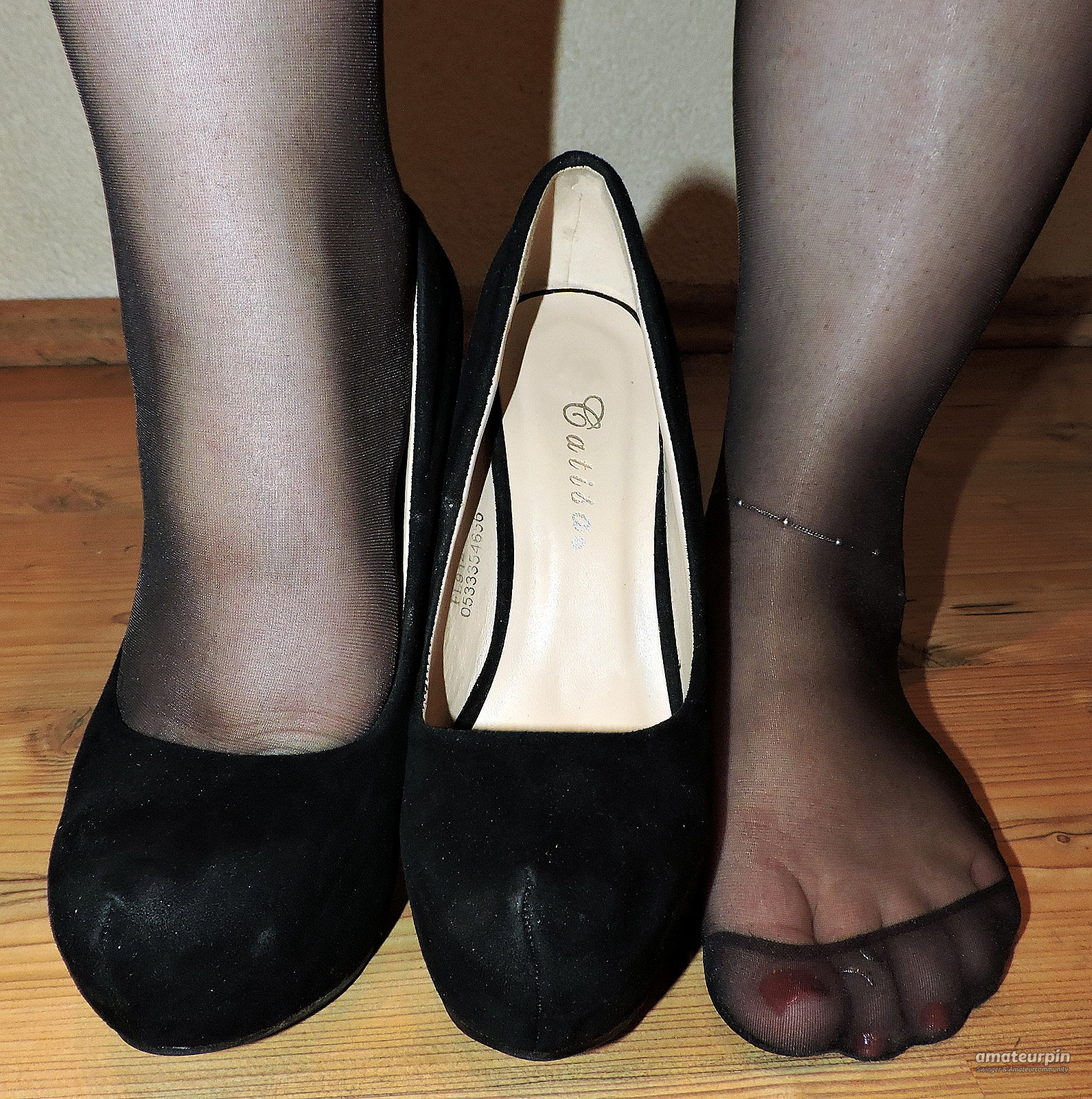 High Heels and black Pantyhose Galeriebild