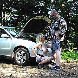 Autopanne im Wald - Eine Bildergeschichte  Teil 1 Galeriebild