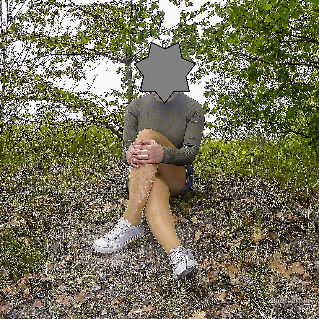 outdoors in the pantyhose gallery image