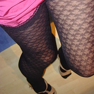 black pantyhose gallery image