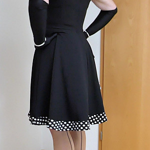 Swing Skirt with Cape gallery image