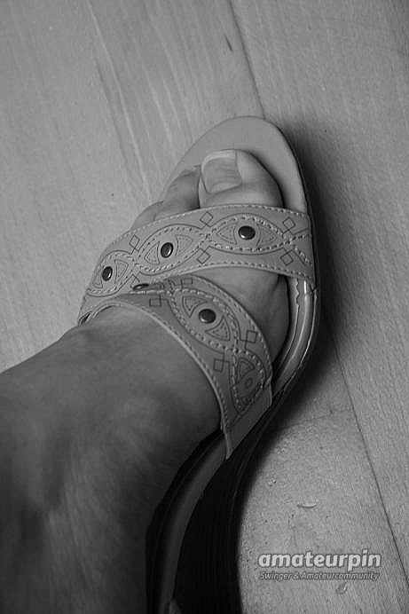 Black and white from my feets gallery image