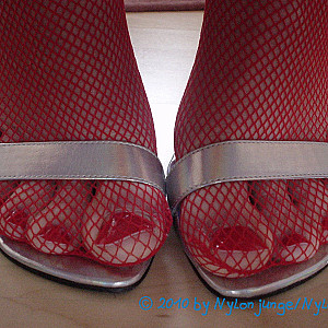 The red netpantyhose gallery image